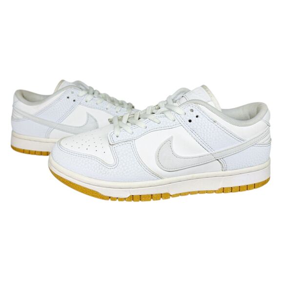 Nike Dunk Low Next Nature Football Grey / Gum White Sneakers Women Size 7.5 - Picture 1 of 8